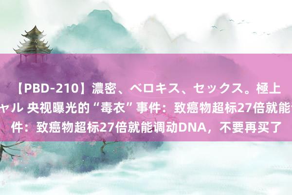 【PBD-210】濃密、ベロキス、セックス。極上接吻性交 8時間スペシャル 央视曝光的“毒衣”事件：致癌物超标27倍就能调动DNA，不要再买了