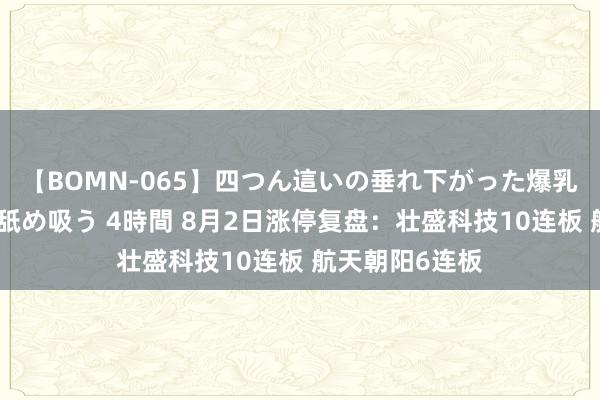 【BOMN-065】四つん這いの垂れ下がった爆乳を下から揉み舐め吸う 4時間 8月2日涨停复盘：壮盛科技10连板 航天朝阳6连板